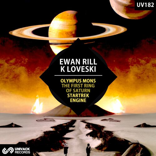  K Loveski, Ewan Rill - Olympus Mons / The First Ring Of Saturn / Startrek Engine (2023) 