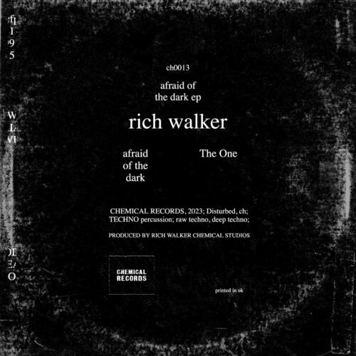  Rich Walker - Afraid of the Dark (2023) 