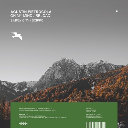  Agustin Pietrocola - On My Mind / Reload (2023) 