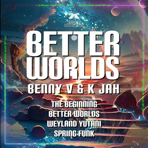  Benny V & K Jah - Better Worlds (2023) 
