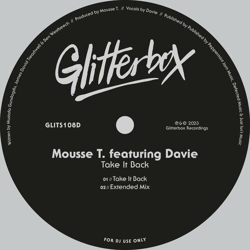  Mousse T. feat. Davie - Take It Back (2023) 